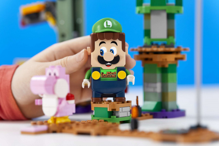 Die Luigi-Spielfigur von Lego (Bild: Lego)